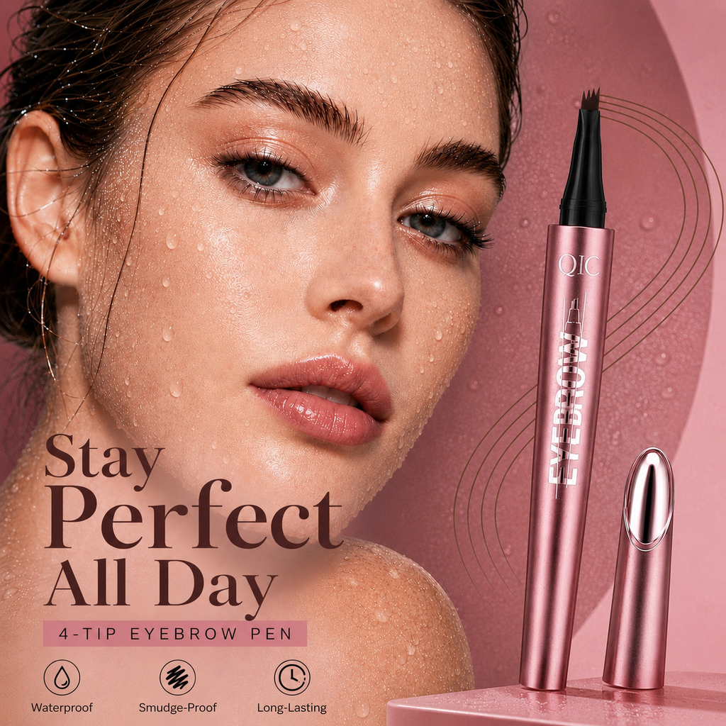 4 Tip Micro-Fork Brow Pen | Natural Hair Like Strokes